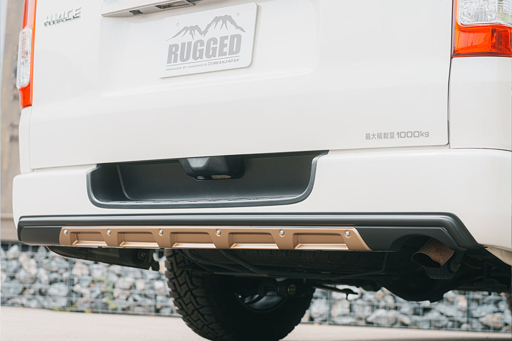 RUGGED XX Rear Bumper Defender for WIDE body