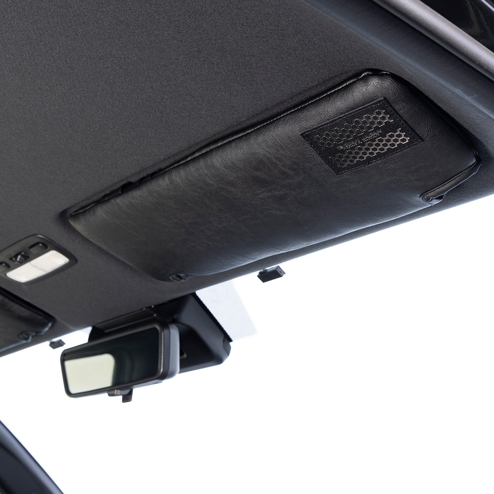 Sun visor cover for standard body