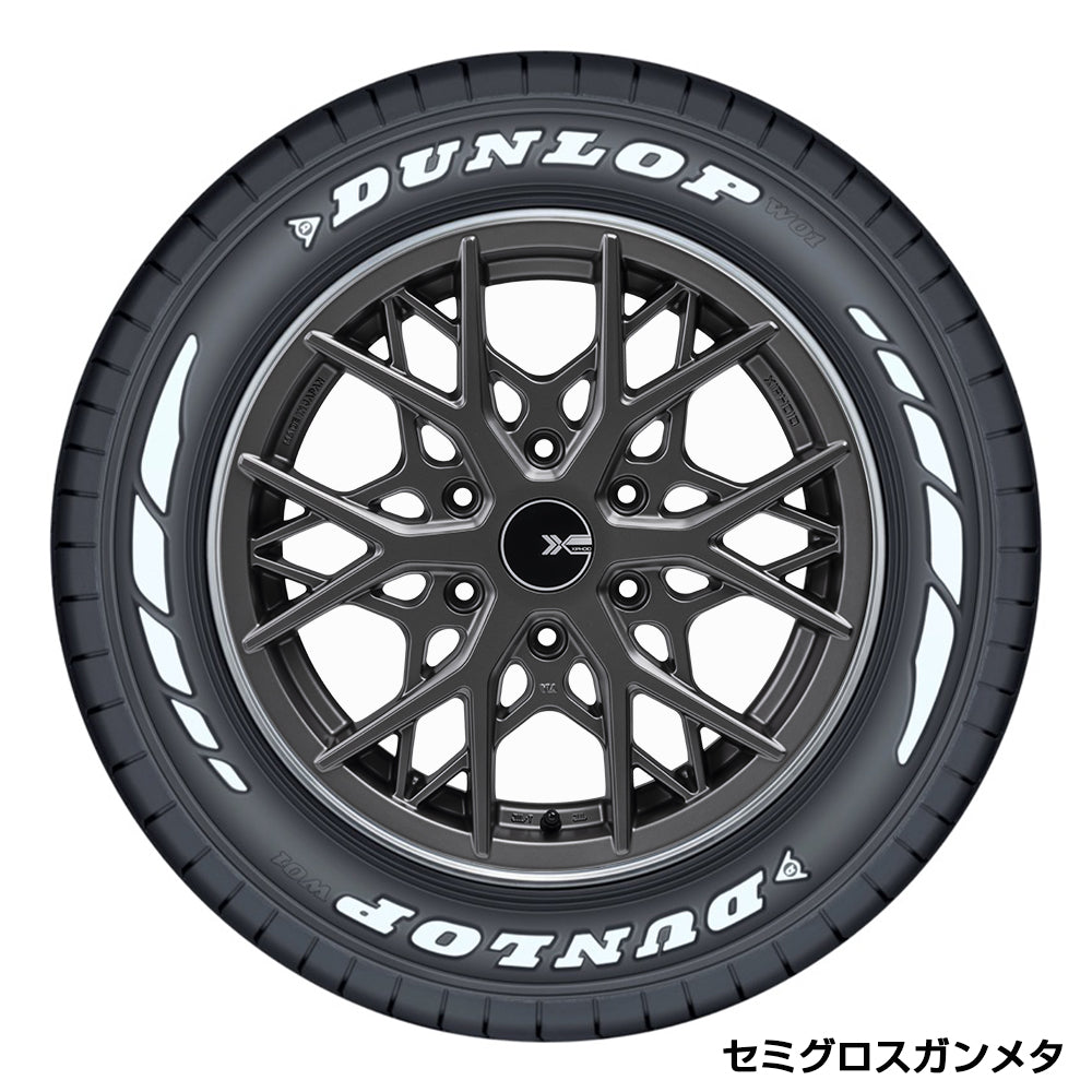 XIPHOID × ダンロップ W01 for WINTER　スタッドレスタイヤ　4本セット