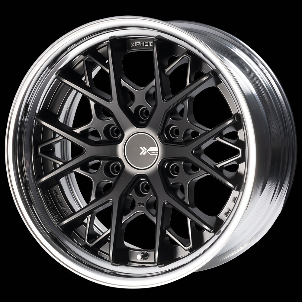 XIPHOID 2 2-Piece Wheel 17-inch <Reverse Rim> 4-Piece Set【BUANJAPAN】