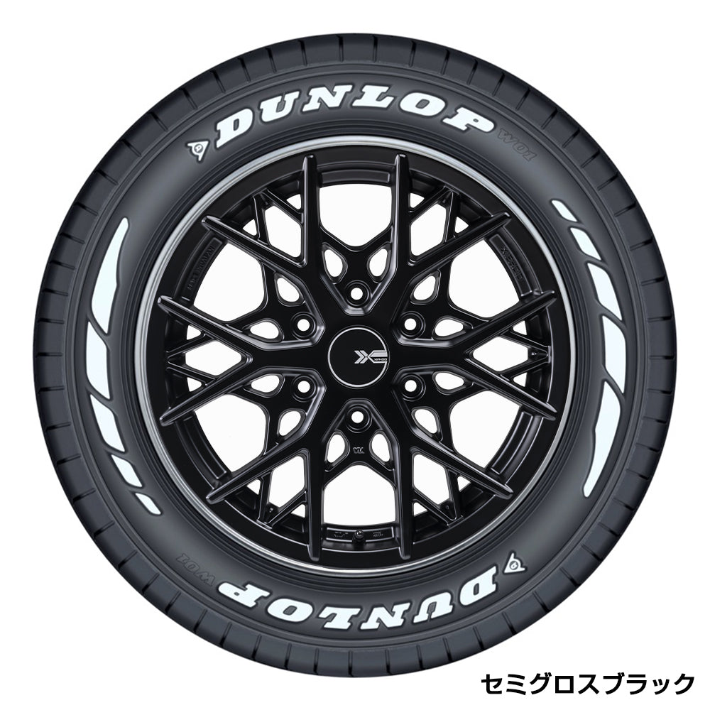 XIPHOID × ダンロップ W01 for WINTER　スタッドレスタイヤ　4本セット