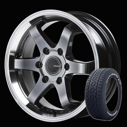 KBRACING17 × TOYO Open Country A/TIII Tire and Wheel Set (4 Pieces)