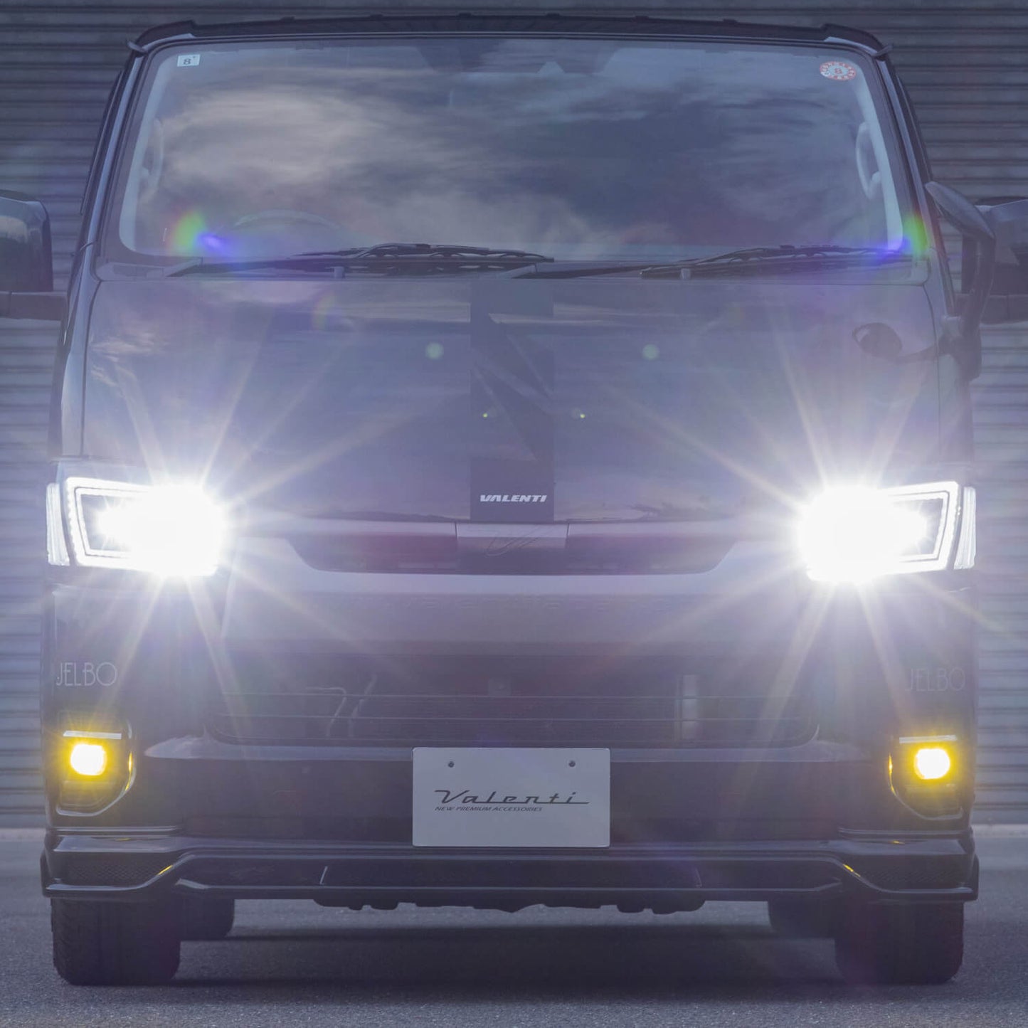 ジュエルLED エクスチェンジフォグバルブ V2 L1B ハイルーメン 200系ハイエース用 2800K 14000lm 純正交換タイプ