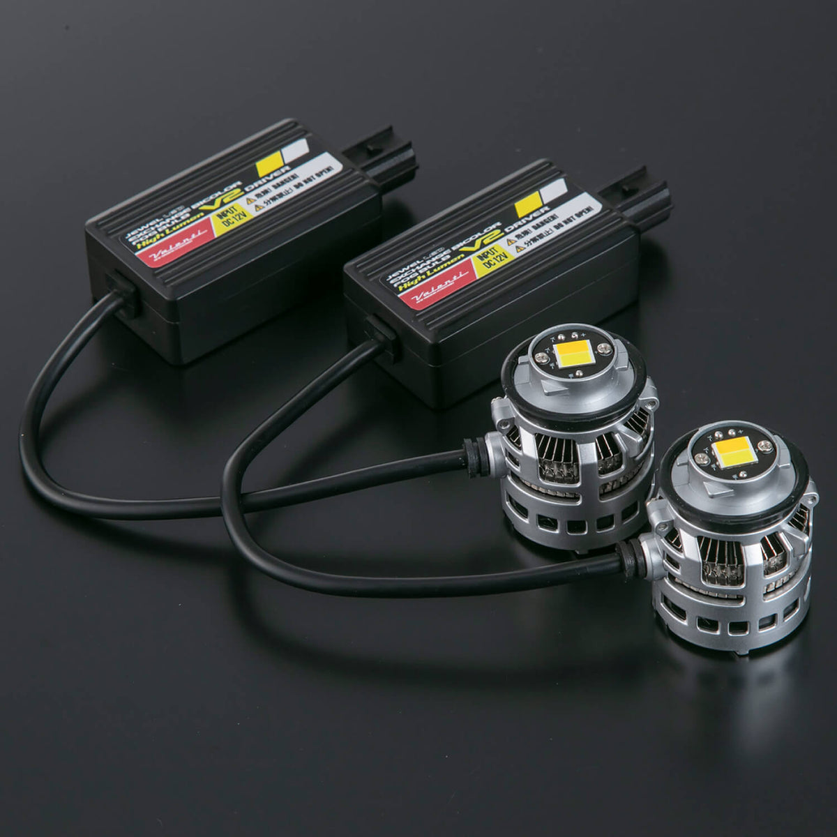 ジュエルLED エクスチェンジバイカラーフォグバルブ V2 L1B ハイルーメン 200系ハイエース用 12000lm 純正交換タイプ