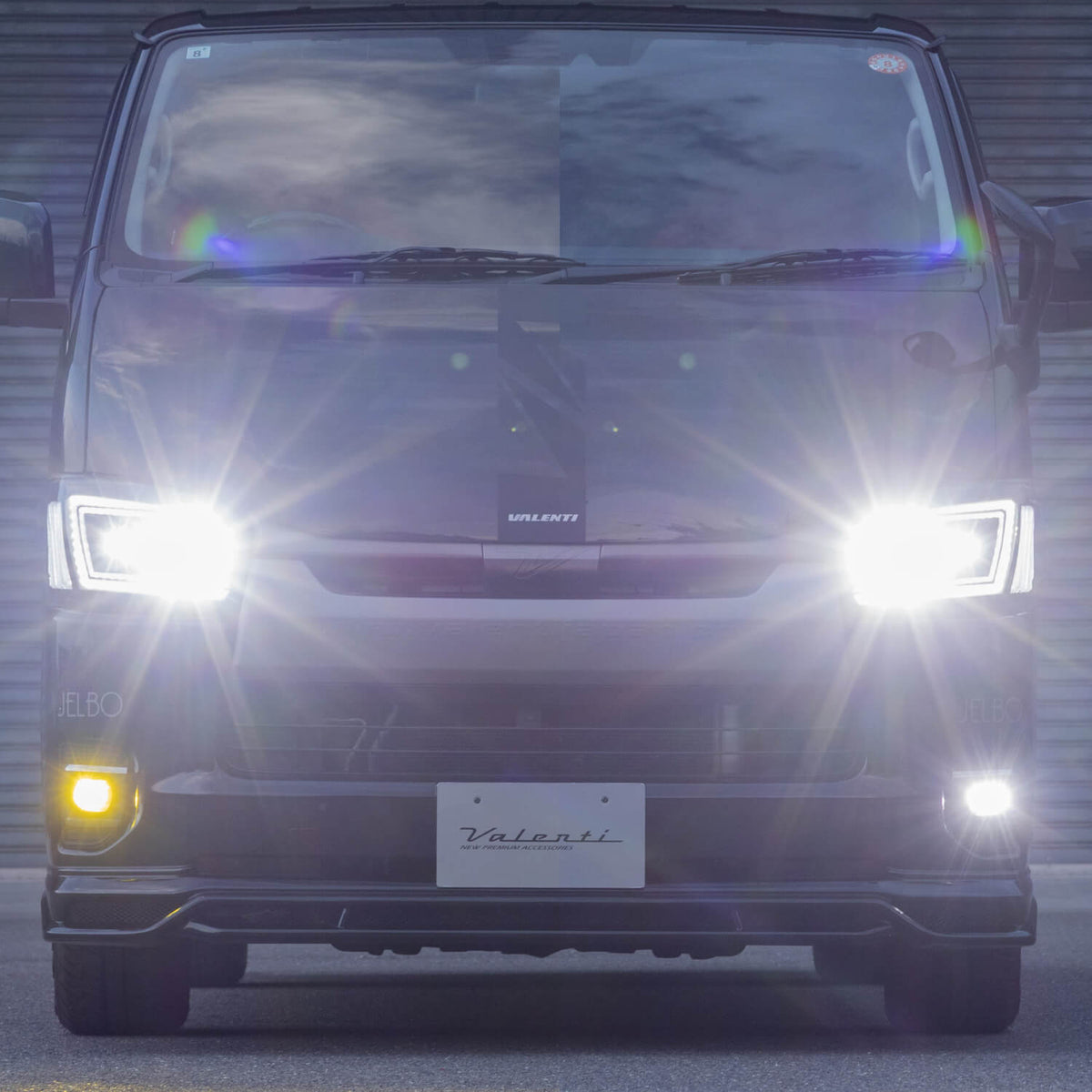 ジュエルLED エクスチェンジバイカラーフォグバルブ V2 L1B ハイルーメン 200系ハイエース用 12000lm 純正交換タイプ