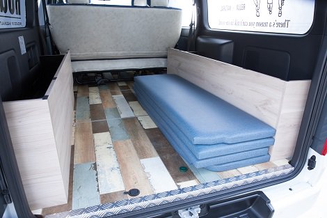 Denim-like leather box bed kit (Standard / Wide)